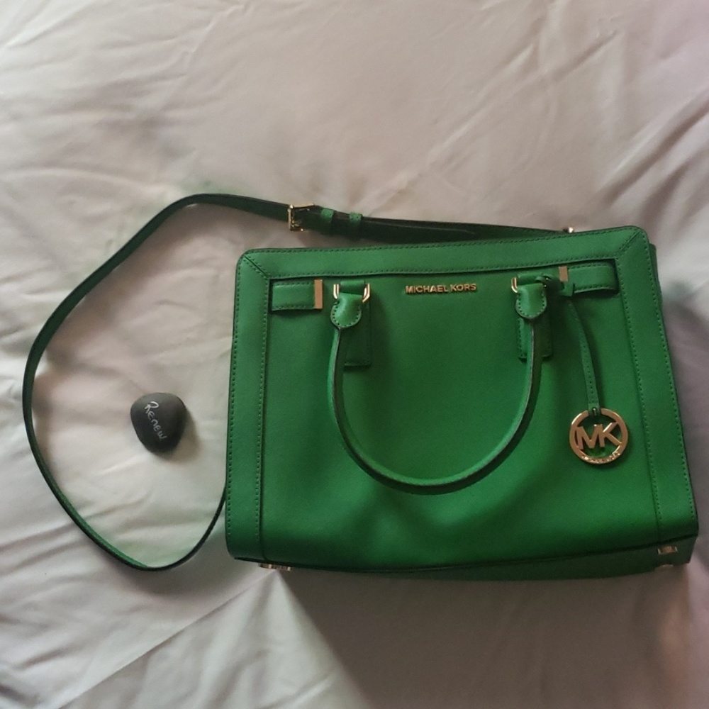 Michael Kors Palm Dillion Top Satchel